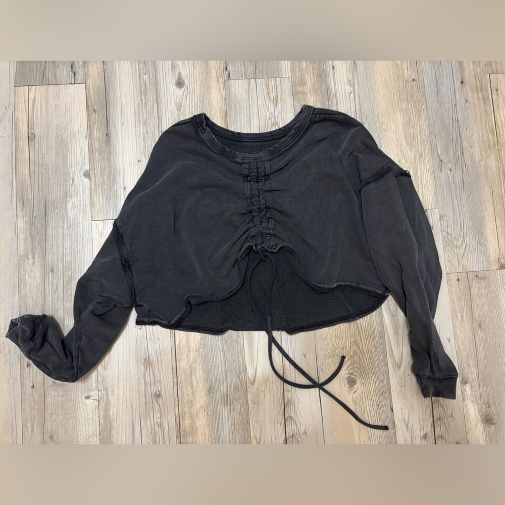 Oversized Ruched Back Pull Over - Picture 4 of 6